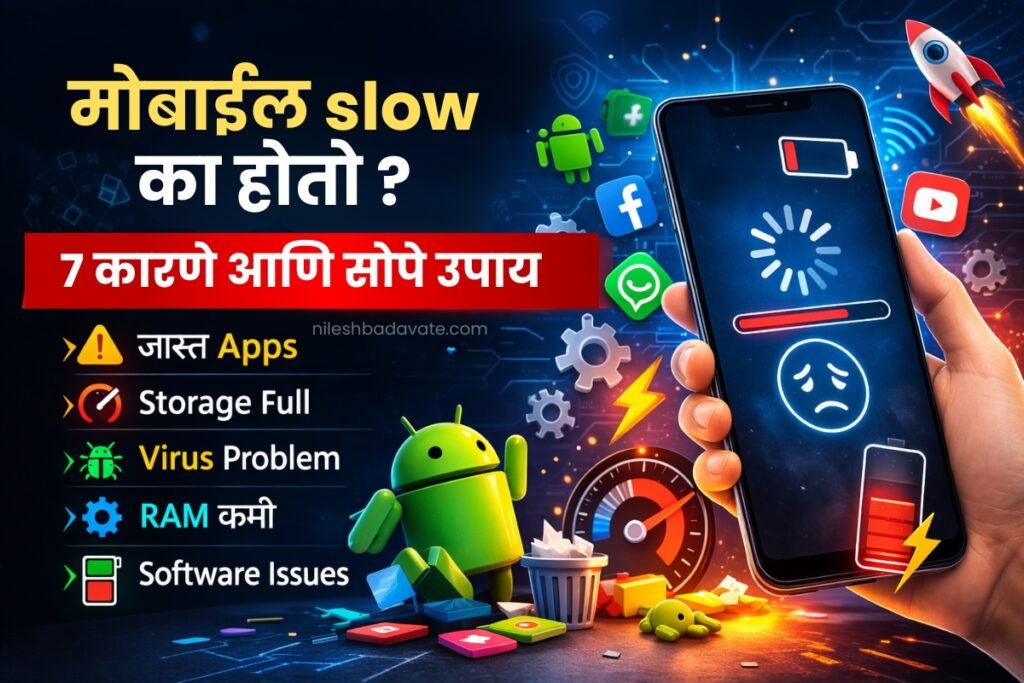 Mobile slow problem and smartphone speed issue